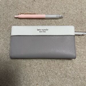 Kate Spade Light Gray Wallet